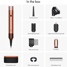 Dyson Airwrap i.d.™ Multi-Styler and Dryer Curly+Coily – App-Connected Hair Styler with Diffuser, Conical Barrel & Wide-Tooth Comb