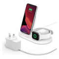 Buy Belkin,Belkin 3 in 1 Wireless Charger Stand Including Plug - White - Gadcet UK | UK | London | Scotland | Wales| Ireland | Near Me | Cheap | Pay In 3 | Power Adapter & Charger Accessories