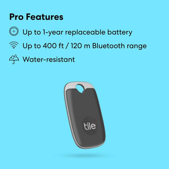 Buy Tile,Tile Pro (2022) Bluetooth Item Finder, 1 Pack, 120m finding range, works with Alexa and Google Smart Home, iOS and Android Compatible, Find your Keys, Remotes & More, Grey - Gadcet UK | UK | London | Scotland | Wales| Near Me | Cheap | Pay In 3 | GPS Tracking Devices