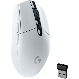 Buy Logitech,Logitech G305 LIGHTSPEED Wireless Gaming Mouse, HERO 12K Sensor, 6 Programmable Buttons, 250h Battery, White - Gadcet UK | UK | London | Scotland | Wales| Near Me | Cheap | Pay In 3 | Gaming mouse