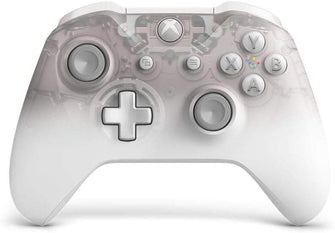 Buy Xbox,Official Xbox One Phantom White Wireless Controller - Gadcet UK | UK | London | Scotland | Wales| Ireland | Near Me | Cheap | Pay In 3 | Game Controllers