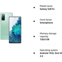 Buy Samsung,Samsung Galaxy S20 FE 5G - Dual Sim - 6GB+128GB - Cloud Mint - Unlocked - Gadcet.com | UK | London | Scotland | Wales| Ireland | Near Me | Cheap | Pay In 3 | Mobile Phones