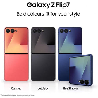 Samsung Galaxy Z Flip7 512GB Jet Black SIM-Free Unlocked Mobile Phone