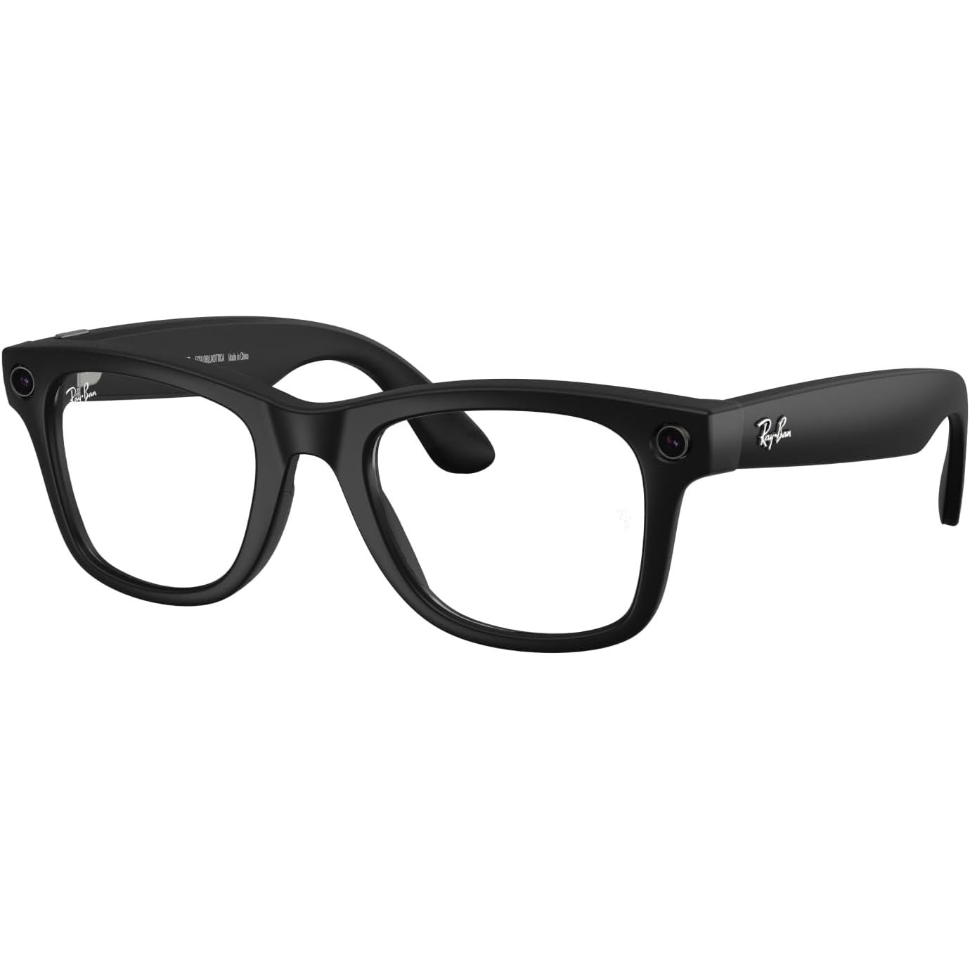 Buy Ecat Tech Ltd,Ray-Ban Meta Gen 2 Wayfarer AI Glasses Matte Black Clear Lenses - Gadcet UK | UK | London | Scotland | Wales| Near Me | Cheap | Pay In 3 | Smart Glasses
