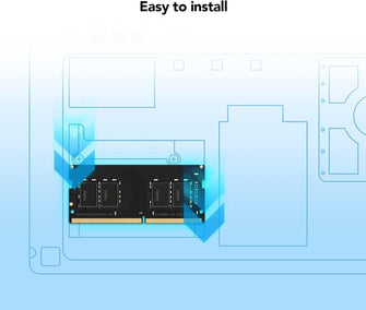 Buy Lexar,Lexar SODIMM DDR4 RAM 8GB 3200 MHz, 260-Pin SODIMM Laptop Memory, High Performance SO-DIMM, PC Laptop Computer Memory (LD4AS008G-B3200GSST) - Gadcet UK | UK | London | Scotland | Wales| Near Me | Cheap | Pay In 3 | RAM