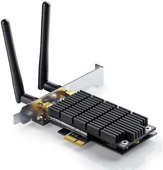Buy TP-Link,TP-Link Archer T6E AC1300 Dual Band PCI-E Wireless Wi-Fi Adapter with Heat Sink and 2 Antennas for Desktop - Gadcet UK | UK | London | Scotland | Wales| Near Me | Cheap | Pay In 3 | Network Cards & Adapters