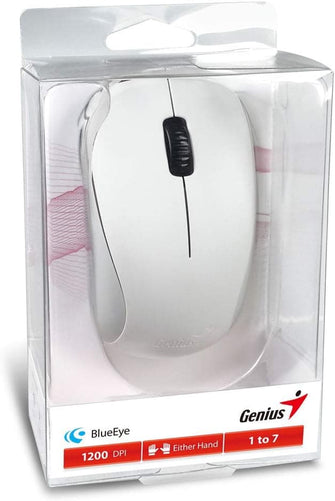 Buy Genius,Genius NX 7000 Wireless Mouse 1200 DPI; 2.4 GHz - Blue-Eye Sensor - White - Gadcet.com | UK | London | Scotland | Wales| Ireland | Near Me | Cheap | Pay In 3 | Mice & Trackballs