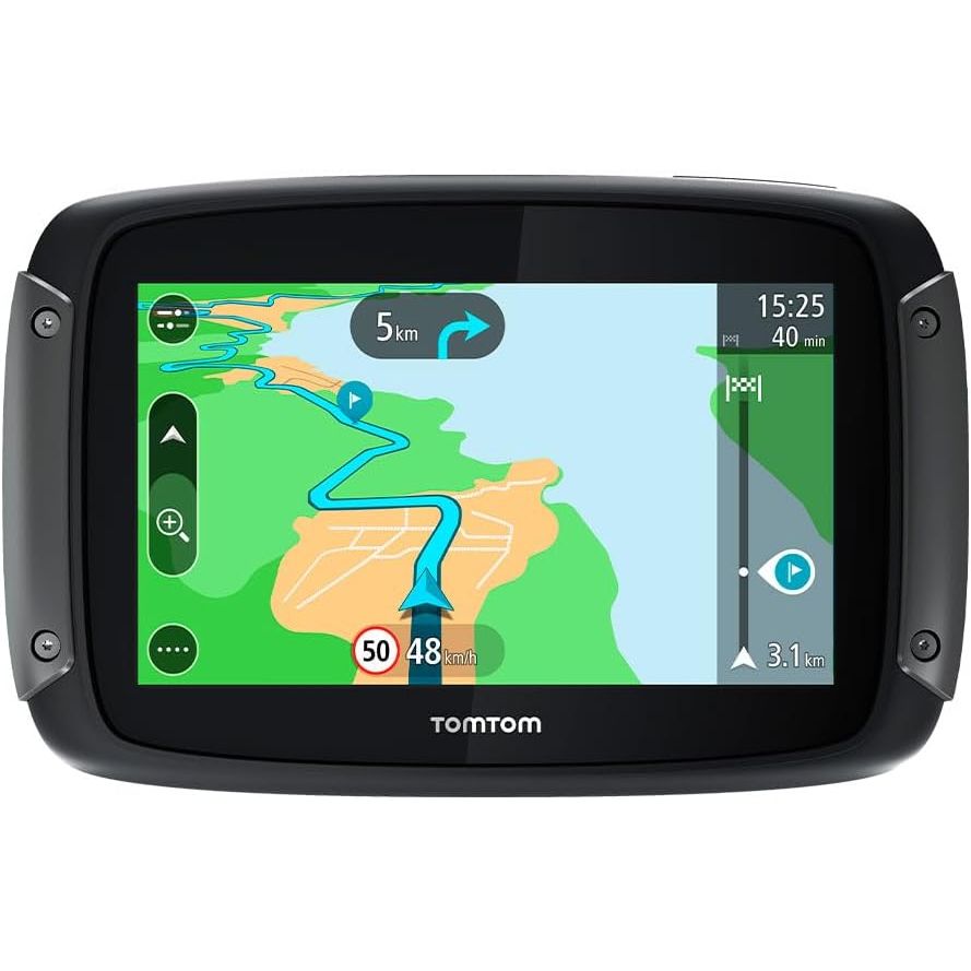 TomTom Rider 50 Motorcycle Sat Nav 4.3" EU Maps WiFi Traffic Updates