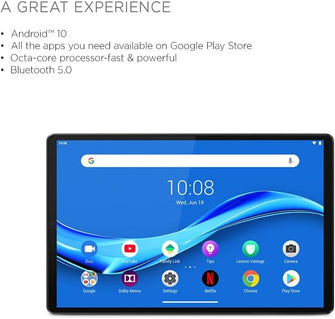 Buy Lenovo,Lenovo Tab M10 HD (2nd Gen), 10.1-inch Display- (Octa core 2.3GHz, 4GB RAM, 64GB Storage, Android 10) - Iron Grey - Gadcet UK | UK | London | Scotland | Wales| Ireland | Near Me | Cheap | Pay In 3 | Tablet Computers