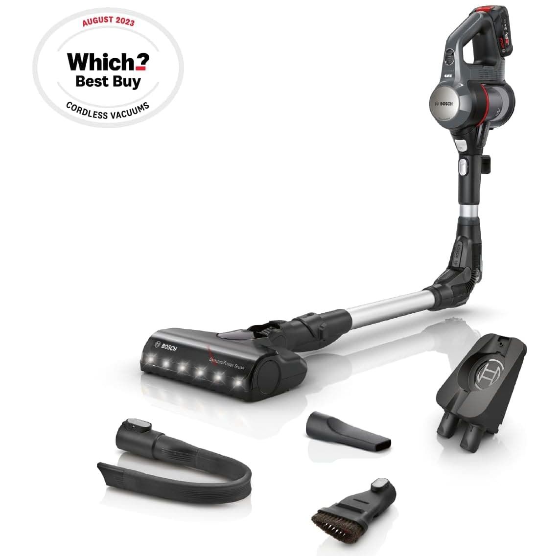 Bosch Unlimited 7 BCS711GB MultiUse Lightweight Cordless Vacuum Cleaner with Auto Detect, Flex Tube and Accessories, 1 Battery 40 minutes runtime - Anthracite - 2