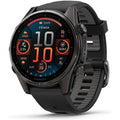Buy Garmin,Garmin fēnix 8 43mm – AMOLED, Sapphire, GPS Multisport Smartwatch, Carbon Gray DLC Titanium, Pebble Gray Band - Gadcet UK | UK | London | Scotland | Wales| Near Me | Cheap | Pay In 3 | Smart Watches