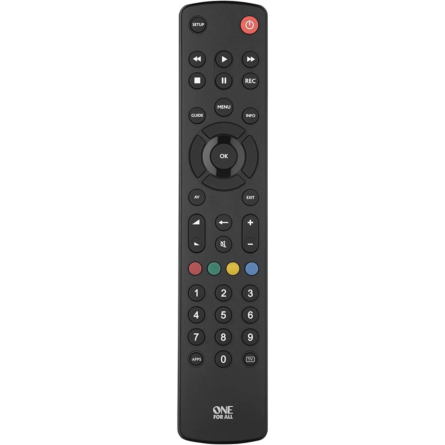 One for all,One For All URC1210 Contour Universal TV Remote Control - Gadcet.com