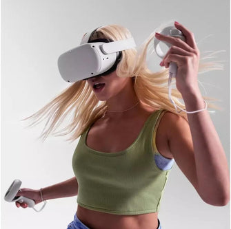 Buy Meta,Meta Quest 2 128GB All-In-One Mixed Reality Headset (Headset Only) - Gadcet UK | UK | London | Scotland | Wales| Near Me | Cheap | Pay In 3 | Portable Game Console Accessories