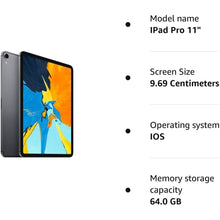 Buy Apple,Apple iPad Pro [2018] - 11 inch - 64GB Storage - Wi-Fi + Cellular - Space Grey - Gadcet UK | UK | London | Scotland | Wales| Ireland | Near Me | Cheap | Pay In 3 | Tablet Computers
