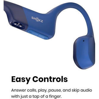 Buy Shokz,Shokz Openrun Mini Bone Conduction Sports Headphones, Bluetooth Wireless Earphones with Mic, 8H Playtime, Open-Ear Waterproof for Running Workout - Blue - Gadcet.com | UK | London | Scotland | Wales| Ireland | Near Me | Cheap | Pay In 3 | Earphones