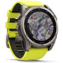 Buy Garmin,Garmin Fenix 8 – 51mm Solar, Sapphire Titanium GPS Watch with Amp Yellow/Graphite Silicone Band - Gadcet UK | UK | London | Scotland | Wales| Near Me | Cheap | Pay In 3 | Smart Watches
