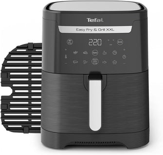 Buy TEFAL,Tefal Easy Fry XXL 2-in-1 Digital Air Fryer & Grill, 6.5L x2, 8 Programs, Black, EY801827, Amazon Exclusive, 1830W - Gadcet UK | UK | London | Scotland | Wales| Near Me | Cheap | Pay In 3 | Air Fryers