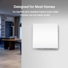 Buy Tapo,Tapo Smart Light Switch 1 Gang 1 Way – Voice Control, Away Mode, No Neutral Required, Battery Included, Works with Alexa & Google (Tapo S210) - Gadcet UK | UK | London | Scotland | Wales| Near Me | Cheap | Pay In 3 | Electrical Switches