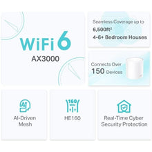 Buy TP-Link,TP-Link Deco X50 AX3000 Whole Home AI-Driven Mesh Wi-Fi 6 System, Dual-Band with Gigabit Ports, Coverage up to 6,500 ft2, Connect up to 150 devices, 1 GHz Dual-Core CPU, HomeShield Security, Pack of 3 - Gadcet UK | UK | London | Scotland | Wales| Ireland | Near Me | Cheap | Pay In 3 | Network Cards & Adapters