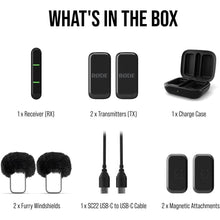 Buy RØDE,RØDE Wireless Micro - Compact Wireless Microphone, Two Mics with Charge Case for Smartphone Content Creation - Lightning, Black - Gadcet UK | UK | London | Scotland | Wales| Near Me | Cheap | Pay In 3 | Microphones