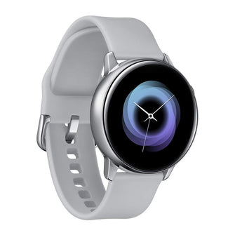 Buy Samsung,Samsung Galaxy Active 1.1'' 40mm Smartwatch - Silver - Gadcet.com | UK | London | Scotland | Wales| Ireland | Near Me | Cheap | Pay In 3 | smart watch