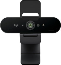 Logitech Brio 4K Webcam for Business – Windows Hello, Auto-Light Correction, Noise-Cancelling, Graphite