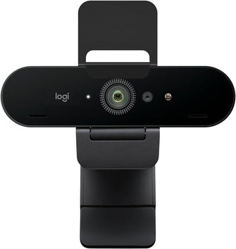 Logitech Brio 4K Webcam for Business – Windows Hello, Auto-Light Correction, Noise-Cancelling, Graphite