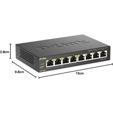Buy D LINK,D-Link DGS-1008P 8-Port Gigabit Unmanaged PoE+ Network Switch – 4 PoE Ports, 60W Power Budget, Plug & Play, Metal Case - Gadcet UK | UK | London | Scotland | Wales| Near Me | Cheap | Pay In 3 | Power Over Ethernet Switches