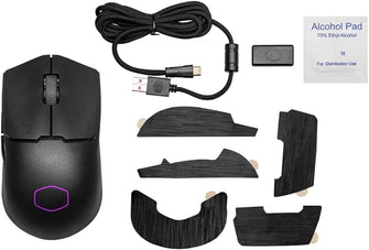Buy Cooler Master,Cooler Master MM712 Wireless Gaming Mouse - 59g Ultralight, 19K DPI, RGB-LED, 70M Clicks, PAW3370 Sensor, PC - Black - Gadcet UK | UK | London | Scotland | Wales| Near Me | Cheap | Pay In 3 | Mice & Trackballs