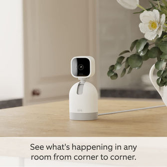 Buy Blink,Blink Mini Pan-Tilt Camera | Rotating indoor plug-in pet security camera, two-way audio, HD video, motion detection, Alexa enabled, Blink Subscription Plan Free Trial (Black) - Gadcet UK | UK | London | Scotland | Wales| Ireland | Near Me | Cheap | Pay In 3 | Security Monitors & Recorders