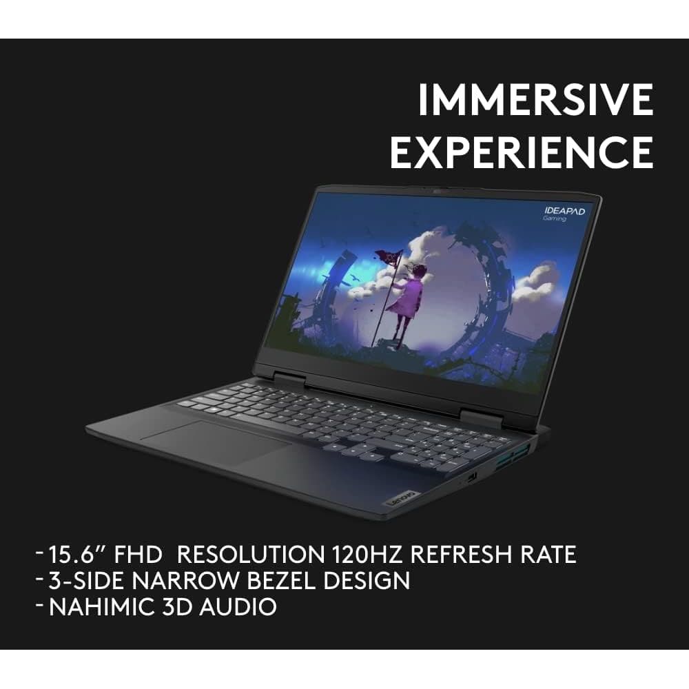 Buy Lenovo,Lenovo IdeaPad 3 15.6 Inch Full HD Gaming Laptop - (AMD Ryzen 5 6600H, NVIDIA GeForce RTX 3050 4GB, 16 GB RAM, 1TB SSD, Windows 11 Home) - Onyx Grey - Gadcet.com | UK | London | Scotland | Wales| Ireland | Near Me | Cheap | Pay In 3 | Laptops