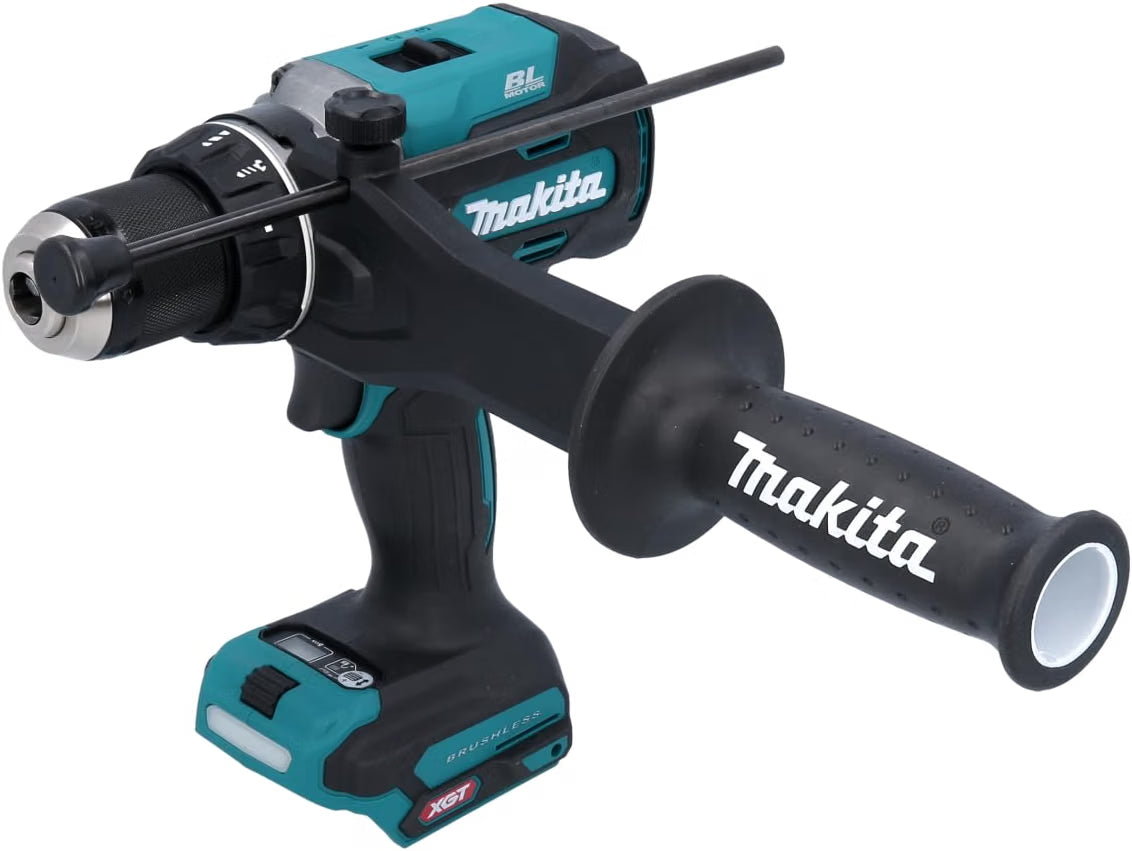 Makita DK0249G201 40Vmax XGT Brushless Twin Kit – HP003G Combi Drill, TD004G Impact Driver, 2 × 4.0Ah Batteries & Makpac Type 4 Case