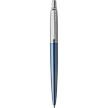 Buy Parker,Parker Jotter Ballpoint Pen: Waterloo Blue with Chrome Trim | Medium Blue Ink - Gadcet UK | UK | London | Scotland | Wales| Near Me | Cheap | Pay In 3 | Ballpoint Pens