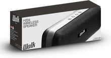 Walk Audio True Wireless Fabric Bluetooth Speaker – 2 x 5W, TruSound Bass Boost, Built-In Mic & USB Input