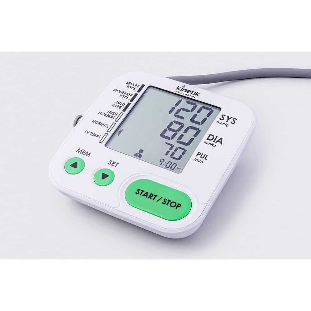 Buy Kinetik,Kinetik Wellbeing Fully Automatic Blood Pressure Monitor - Used by the NHS – BIHS & ESH Validated – Universal Cuff (22-42cm) – In Association with St John Ambulance - Gadcet UK | UK | London | Scotland | Wales| Near Me | Cheap | Pay In 3 | Health Care