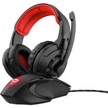 Buy ‎Trust,Trust Ravius - Headset Wired Head-band + Mouse - Gaming Bundle - Black|Red - Gadcet UK | UK | London | Scotland | Wales| Ireland | Near Me | Cheap | Pay In 3 | Computer Accessories