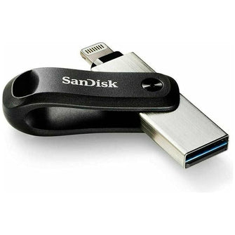 Buy SanDisk,SanDisk 128GB iXpand Go Flash Drive - Dual Lightning/USB 3.0 for iPhone, iPad, PC, Mac - Gadcet UK | UK | London | Scotland | Wales| Near Me | Cheap | Pay In 3 | USB Flash Drives