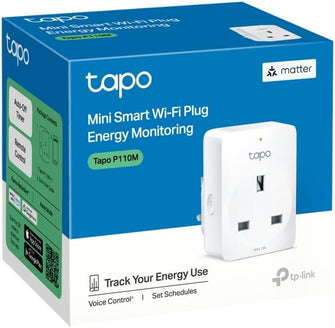 Buy Tapo,Tapo P110M WiFi Smart Plug – Energy Monitoring, MATTER Compatible, Works with Alexa, Google, Apple HomeKit, SmartThings, Device Sharing - Gadcet UK | UK | London | Scotland | Wales| Near Me | Cheap | Pay In 3 | Plug