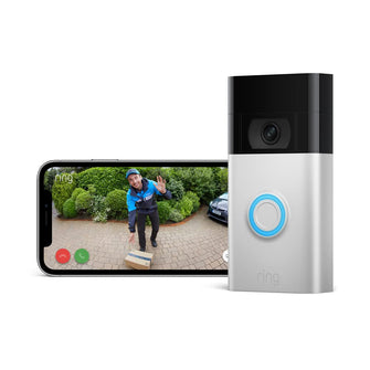 Buy Ring,Ring Video Doorbell, Wireless Security Doorbell, 1080p HD Video and easy installation by Amazon - Gadcet UK | UK | London | Scotland | Wales| Ireland | Near Me | Cheap | Pay In 3 | Security System Sensors