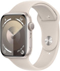 Apple Watch Series 9 GPS + Cellular 45mm Starlight Aluminium with Starlight Sport Band