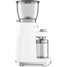 Buy Smeg,Smeg CGF01WHUK Coffee Grinder, Aluminium Construction, 50's Retro Style, 8 Programme Settings and 3 Grinding Grades, White - Gadcet UK | UK | London | Scotland | Wales| Near Me | Cheap | Pay In 3 | Small Kitchen Appliances