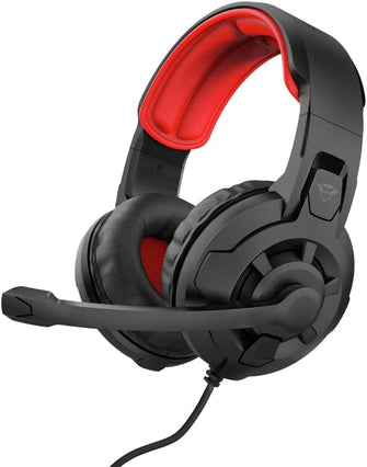 Buy ‎Trust,Trust Ravius - Headset Wired Head-band + Mouse - Gaming Bundle - Black|Red - Gadcet UK | UK | London | Scotland | Wales| Ireland | Near Me | Cheap | Pay In 3 | Computer Accessories