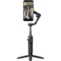 DJI,DJI OSMO Mobile 6 Smartphone Gimbal Stabilizer, 3-Axis Phone Gimbal, Built-In Extension Rod, Portable and Foldable, Android and iPhone Gimbal with ShotGuides, Vlogging Stabilizer, Slate Gray - Gadcet.com