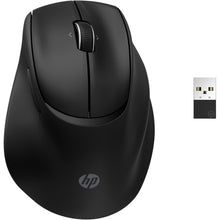 HP Tilt Ergonomic Mouse 720M Rechargeable Wireless + Bluetooth Mouse | Ultra-fast Rechargeable Supercapacitor | 1 Month Usage from a 3-Minute Charge | 7 Programmable Buttons | 6000 DPI Sensor | Black