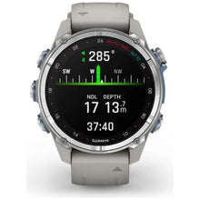 Buy Garmin,Garmin Descent Mk3 Dive Watch - 43mm Stainless Steel, Grey Fog Silicone Strap - Gadcet UK | UK | London | Scotland | Wales| Near Me | Cheap | Pay In 3 | Smart Watches