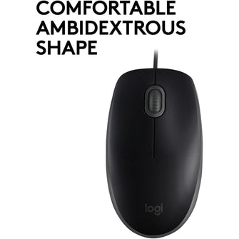 Buy Logitech,Logitech B110 Wired USB Mouse – Silent Click, Full-Size, Grey - Gadcet UK | UK | London | Scotland | Wales| Near Me | Cheap | Pay In 3 | Keyboard & Mouse