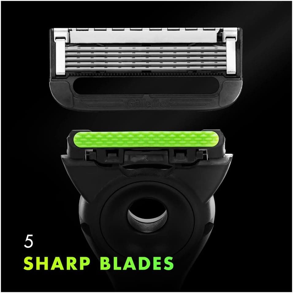 Gillette Labs Razor Blades Men, Pack of 6 Razor Blade Refills ...