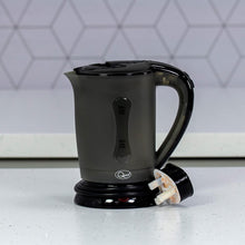 Buy Quest,Quest Black Travel Kettle with 2 Cups – Portable, Lightweight, Dual Voltage - Gadcet UK | UK | London | Scotland | Wales| Near Me | Cheap | Pay In 3 | Electric Kettles