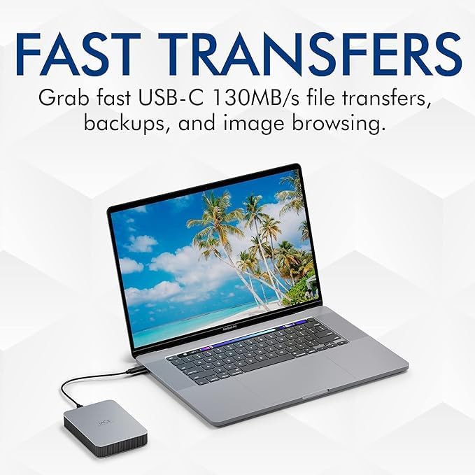 Buy LaCie,LaCie Mobile Drive 2022 2.5" 4TB USB-C Portable External Hard Drive - Gadcet UK | UK | London | Scotland | Wales| Near Me | Cheap | Pay In 3 | External Hard drives