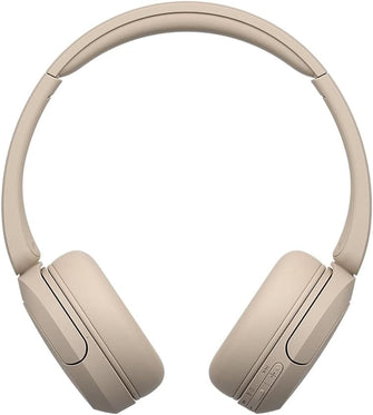 Buy Sony,Sony WH-CH520 Wireless Bluetooth Headphones - up to 50 Hours Battery Life with Quick Charge, On-ear style - Beige - Gadcet UK | UK | London | Scotland | Wales| Near Me | Cheap | Pay In 3 | Headphones & Headsets